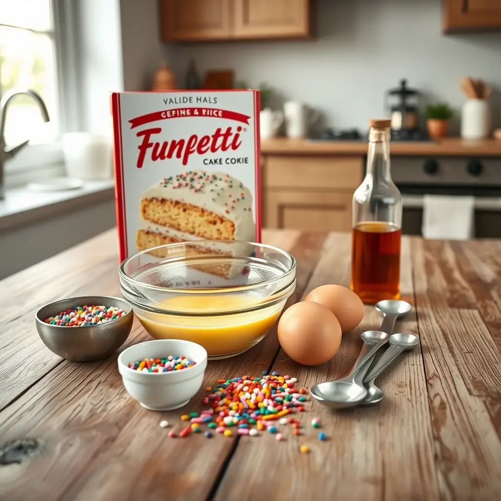Funfetti Cake Cookies