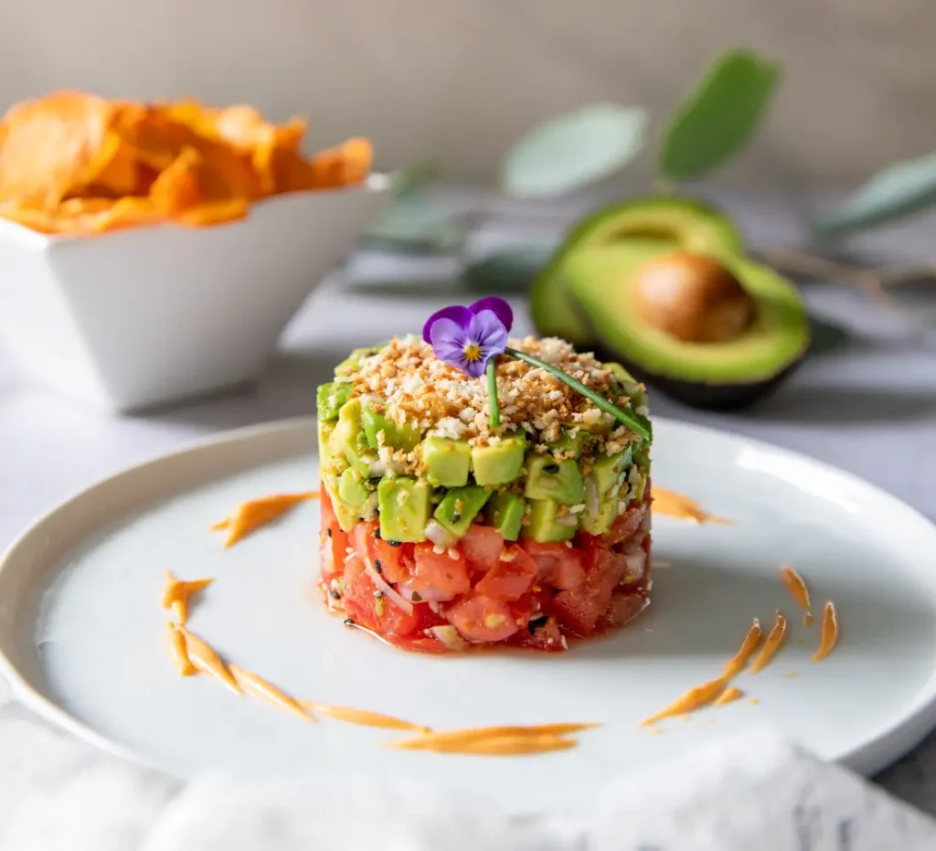 Herbed Avocado Tartare