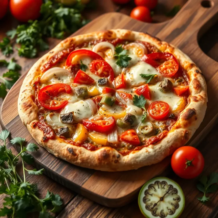 veg pizza recipe