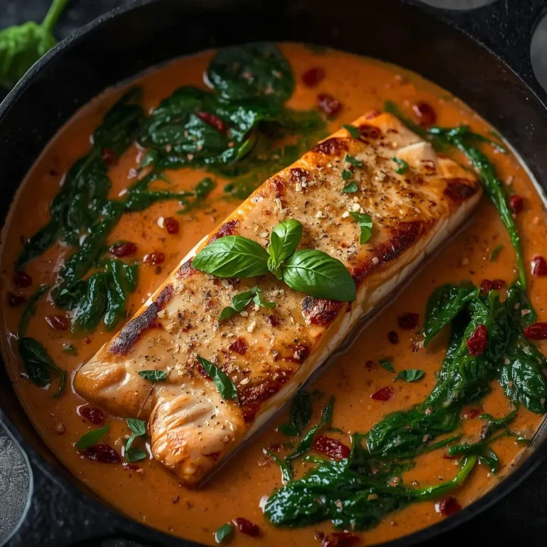 Creamy Tuscan Garlic Butter Salmon